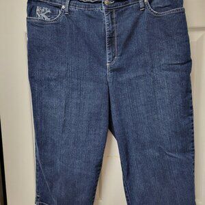 Gloria Vanderbilt Denim Capris